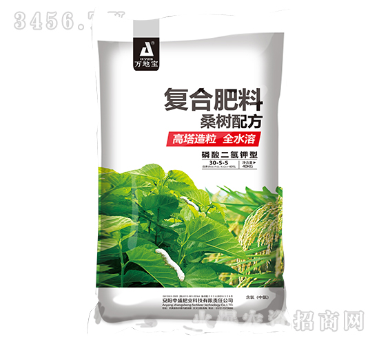 桑樹配方復合肥料30-5-5-萬地寶-中盛肥業(yè)