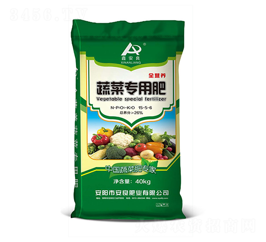 40kg蔬菜專用肥15-5-6-鑫安良