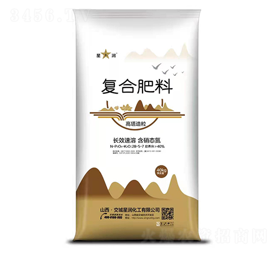 高塔造粒復(fù)合肥料28-5-7-星潤化工