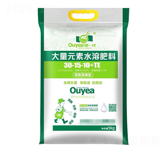 高氮高磷型大量元素水溶肥料30-15-10+TE-撒旺肥業(yè)