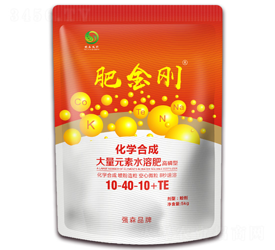 化學合成大量元素水溶肥10-40-10+TE-肥金剛-強森農(nóng)業(yè)