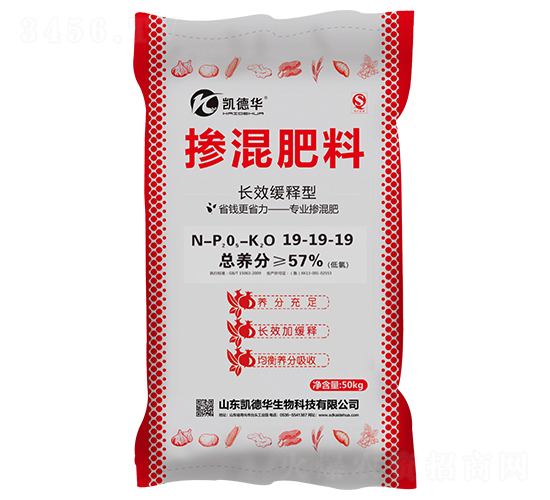 長(zhǎng)效緩釋型摻混肥料19-19-19-凱德華