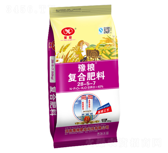 高塔小麥玉米復(fù)合肥料28-5-7-豫糧肥業(yè)