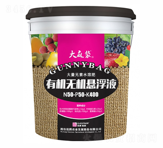 有機無機懸浮液-50-50-400-大麻袋-昆騰生物