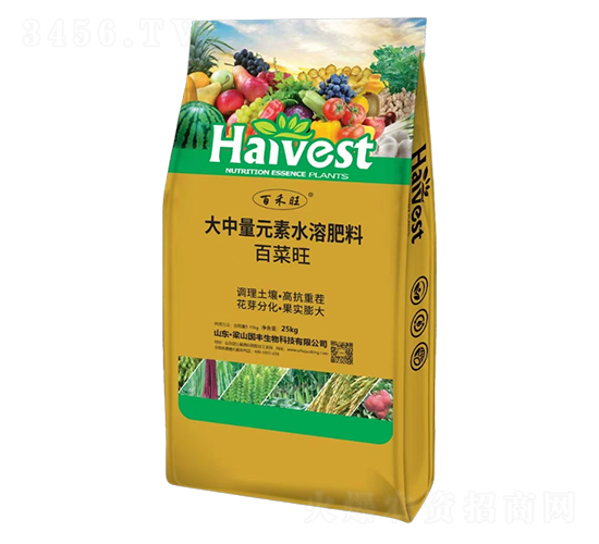 大中量元素水溶肥料25kg-百菜旺-百禾旺-梁山國(guó)豐