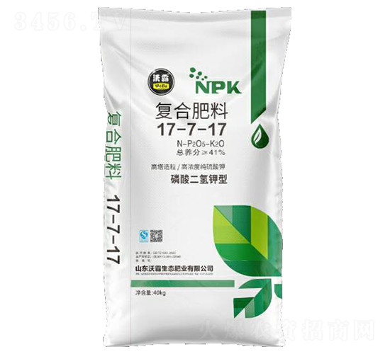 磷酸二氫鉀型復合肥料17-7-17-沃霸