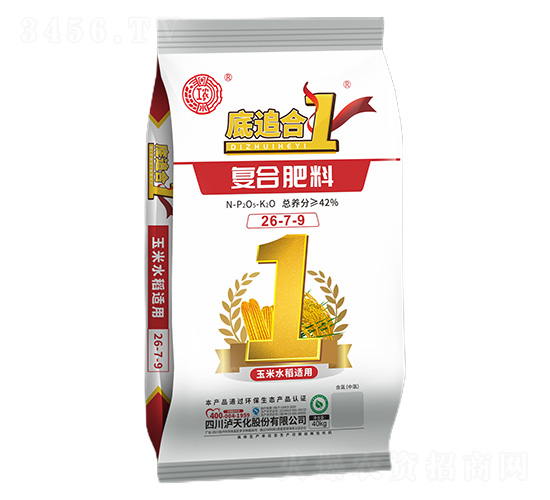 玉米水稻適用復(fù)合肥料26-7-底追合1-工農(nóng)-瀘天化