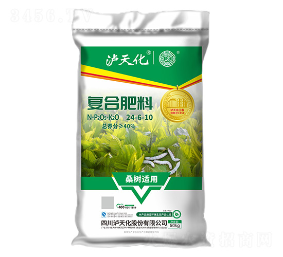 桑樹適用復(fù)合肥料24-6-10-工農(nóng)-瀘天化