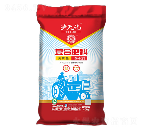 膨果期適用復(fù)合肥料15-4-23-工農(nóng)-瀘天化