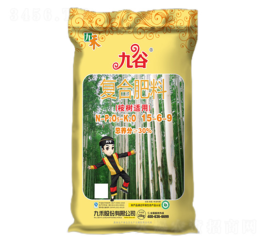 桉樹適用復(fù)合肥料15-6-9-九谷-九禾