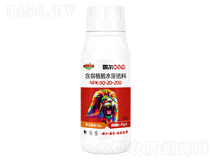 含腐植酸水溶肥料50-20-200-霸爾黃金甲-霸爾綠博